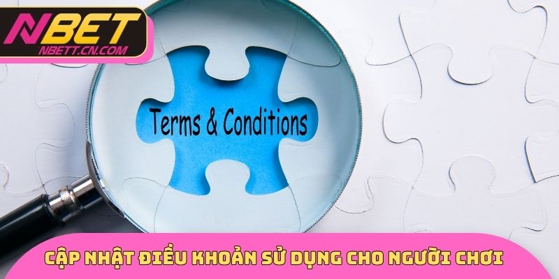 Cập nhật điều khoản sử dụng cho người chơi