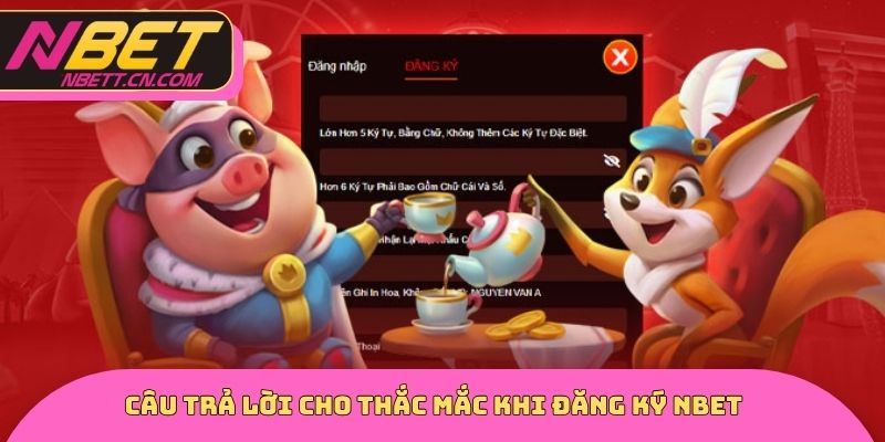 Câu trả lời cho thắc mắc khi đăng ký NBET