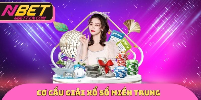 Cơ cấu giải xổ số miền Trung