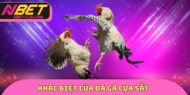 Khác biệt của đá gà cựa sắt